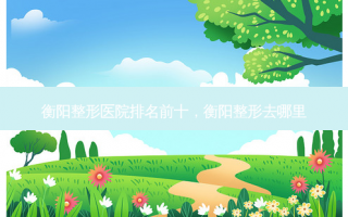 衡阳整形医院排名前十，衡阳整形去哪里