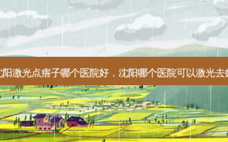 沈阳激光点痦子哪个医院好，沈阳哪个医院可以激光去痣