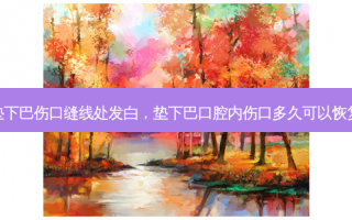 垫下巴伤口缝线处发白，垫下巴口腔内伤口多久可以恢复