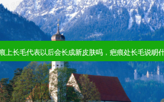 疤痕上长毛代表以后会长成新皮肤吗，疤痕处长毛说明什么