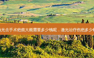 激光去手术疤痕大概需要多少钱呢，激光治疗伤疤多少钱