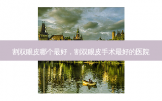 割双眼皮哪个最好，割双眼皮手术最好的医院