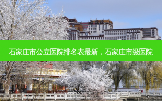 石家庄市公立医院排名表最新，石家庄市级医院