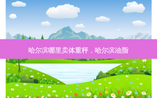 哈尔滨哪里卖体重秤，哈尔滨油脂