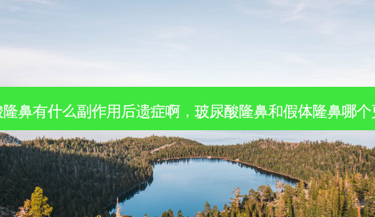 玻尿酸隆鼻有什么副作用后遗症啊，玻尿酸隆鼻和假体隆鼻哪个更好看-第1张图片-琢颜网 - 美丽容颜从这里开始