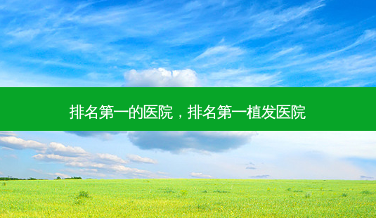 排名第一的医院,排名第一植发医院-第1张图片-琢颜网 - 美丽容颜从这里开始 排名第一的医院,排名第一植发医院-第1张图片-琢颜网 - 美丽容颜从这里开始