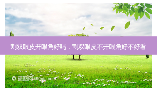 割双眼皮开眼角好吗,割双眼皮不开眼角好不好看-第1张图片-琢颜网 - 美丽容颜从这里开始 割双眼皮开眼角好吗,割双眼皮不开眼角好不好看-第1张图片-琢颜网 - 美丽容颜从这里开始