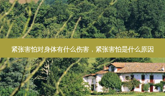 紧张害怕对身体有什么伤害，紧张害怕是什么原因-第1张图片-琢颜网 - 美丽容颜从这里开始