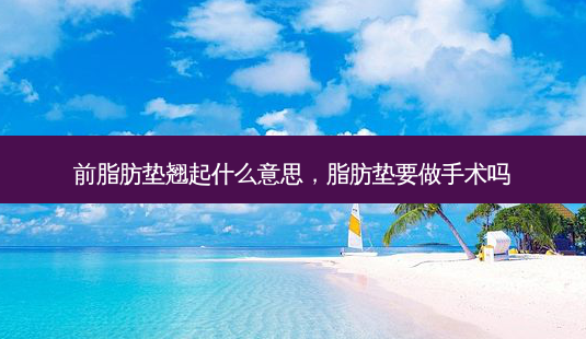 前脂肪垫翘起什么意思,脂肪垫要做手术吗-第1张图片-琢颜网 - 美丽容颜从这里开始 前脂肪垫翘起什么意思,脂肪垫要做手术吗-第1张图片-琢颜网 - 美丽容颜从这里开始