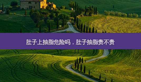 肚子上抽脂危险吗,肚子抽脂贵不贵-第1张图片-琢颜网 - 美丽容颜从这里开始 肚子上抽脂危险吗,肚子抽脂贵不贵-第1张图片-琢颜网 - 美丽容颜从这里开始