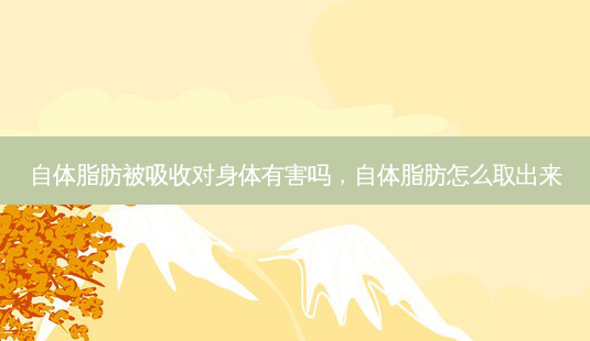 自体脂肪被吸收对身体有害吗,自体脂肪怎么取出来-第1张图片-琢颜网 - 美丽容颜从这里开始 自体脂肪被吸收对身体有害吗,自体脂肪怎么取出来-第1张图片-琢颜网 - 美丽容颜从这里开始