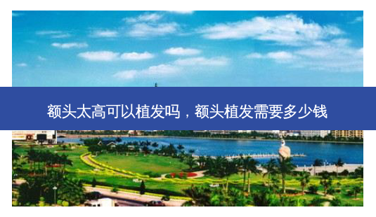 额头太高可以植发吗,额头植发需要多少钱-第1张图片-琢颜网 - 美丽容颜从这里开始 额头太高可以植发吗,额头植发需要多少钱-第1张图片-琢颜网 - 美丽容颜从这里开始