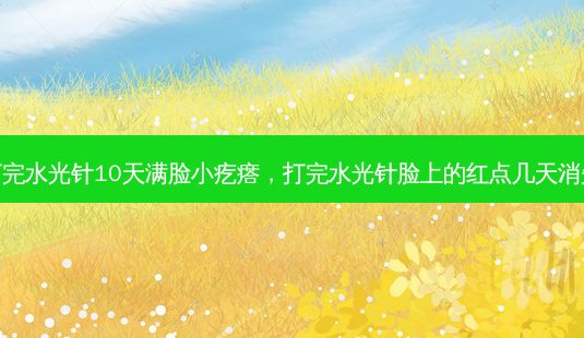 打完水光针10天满脸小疙瘩,打完水光针脸上的红点几天消失-第1张图片-琢颜网 - 美丽容颜从这里开始 打完水光针10天满脸小疙瘩,打完水光针脸上的红点几天消失-第1张图片-琢颜网 - 美丽容颜从这里开始