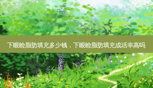 下眼睑脂肪填充多少钱,下眼睑脂肪填充成活率高吗-第1张图片-琢颜网 - 美丽容颜从这里开始 下眼睑脂肪填充多少钱,下眼睑脂肪填充成活率高吗-第1张图片-琢颜网 - 美丽容颜从这里开始
