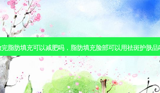 做完脂肪填充可以减肥吗,脂肪填充脸部可以用祛斑护肤品吗-第1张图片-琢颜网 - 美丽容颜从这里开始 做完脂肪填充可以减肥吗,脂肪填充脸部可以用祛斑护肤品吗-第1张图片-琢颜网 - 美丽容颜从这里开始