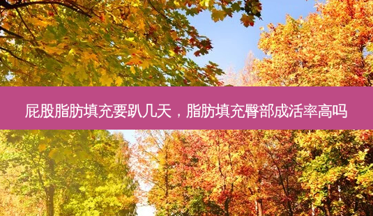 屁股脂肪填充要趴几天,脂肪填充臀部成活率高吗-第1张图片-琢颜网 - 美丽容颜从这里开始 屁股脂肪填充要趴几天,脂肪填充臀部成活率高吗-第1张图片-琢颜网 - 美丽容颜从这里开始