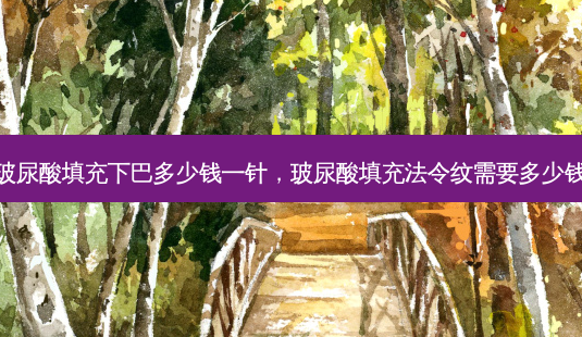 玻尿酸填充下巴多少钱一针,玻尿酸填充法令纹需要多少钱-第1张图片-琢颜网 - 美丽容颜从这里开始 玻尿酸填充下巴多少钱一针,玻尿酸填充法令纹需要多少钱-第1张图片-琢颜网 - 美丽容颜从这里开始