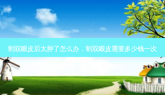 割双眼皮后太肿了怎么办,割双眼皮需要多少钱一次-第1张图片-琢颜网 - 美丽容颜从这里开始 割双眼皮后太肿了怎么办,割双眼皮需要多少钱一次-第1张图片-琢颜网 - 美丽容颜从这里开始