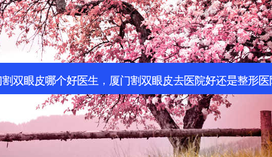 厦门割双眼皮哪个好医生,厦门割双眼皮去医院好还是整形医院好-第1张图片-琢颜网 - 美丽容颜从这里开始 厦门割双眼皮哪个好医生,厦门割双眼皮去医院好还是整形医院好-第1张图片-琢颜网 - 美丽容颜从这里开始